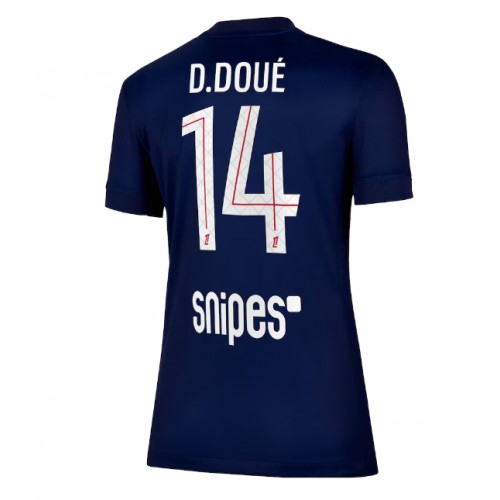 Paris Saint-Germain Desire Doue #14 Replika Hjemmebanetrøje Dame 2025-26 Kortærmet Paris Saint-Germain Desire Doue #14 Replika Hjemmebanetrøje Dame 2025-26 Kortærmet